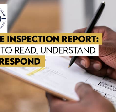 Home Inspection Report: How to Read, Understand, and Respond
