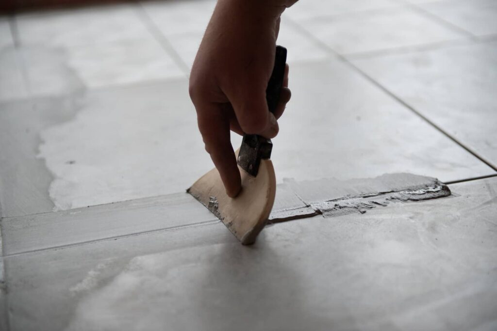 Grouting your tile can be a simple project if you have the time and patience.