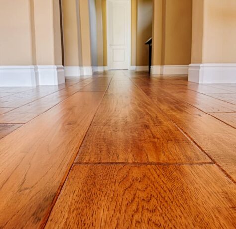 Prefinished hardwood floors