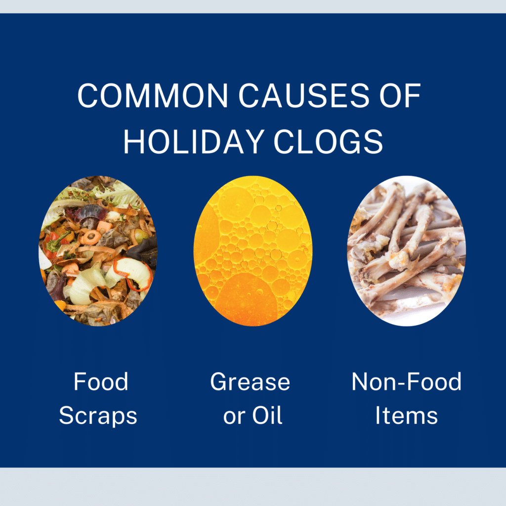 Common Causes of Holiday Clogs