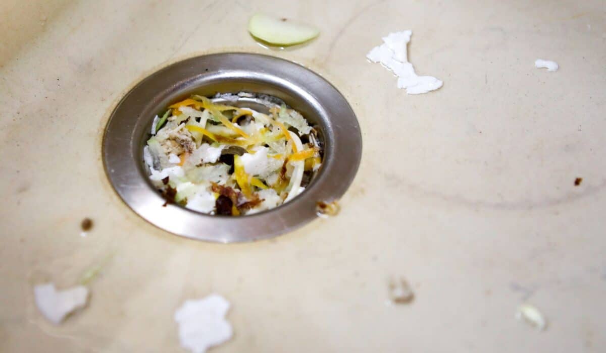 how to unclog a garbage disposal with standing water